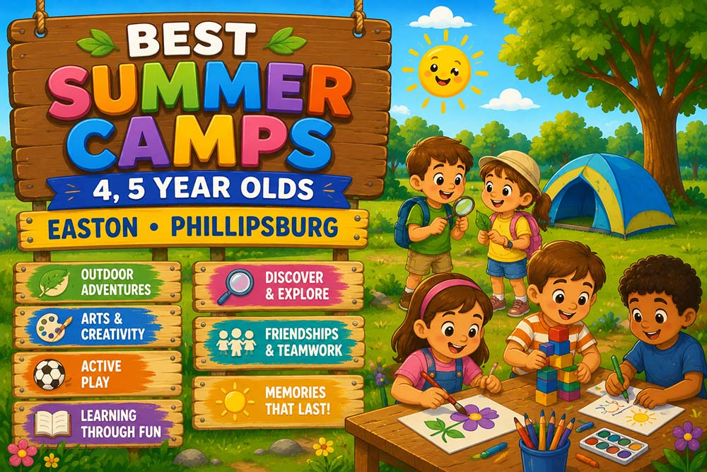 Best Summer Camps for 4-5 Year Olds Near Easton-Phillipsburg