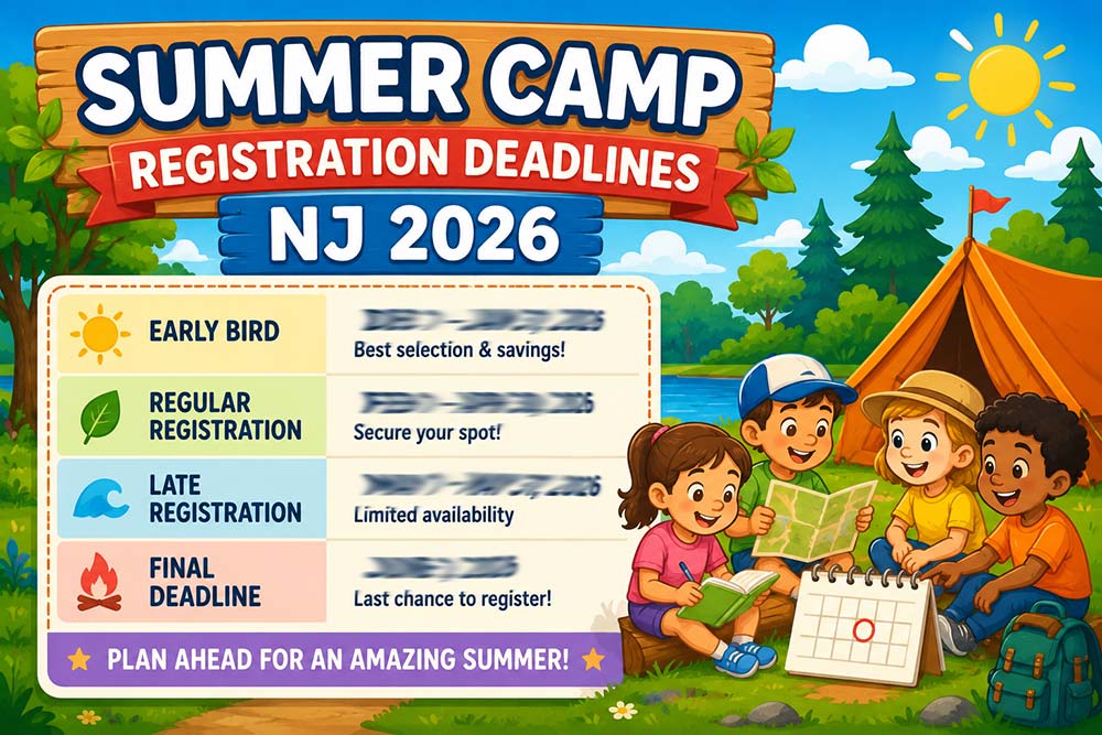 Summer Camp Registration Deadlines NJ 2026